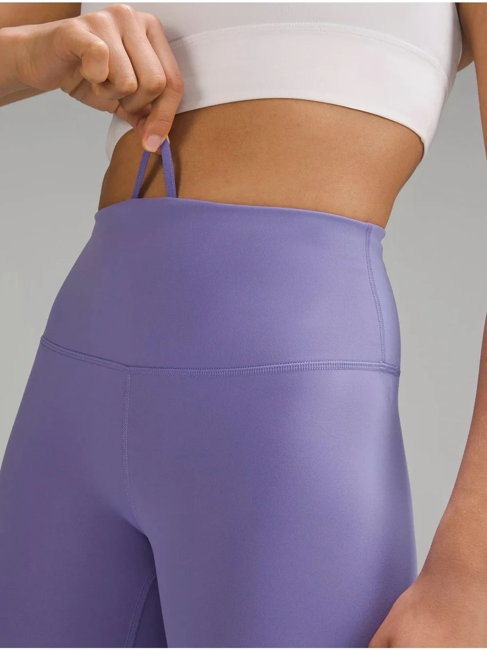 lululemon athletica Wunder Train High-Rise Dark Lavender Leggings Size 0 crop 23
